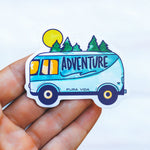 Pura Vida Adventure Van Sticker