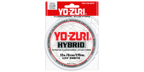 YO-ZURI HYBRID patented fluorcarbin / nylon hybrid – theshackpr