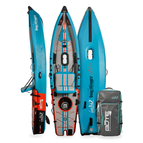BOTE Flood Aero 11' Full Trax Inflatable Stand Up Paddle Board