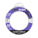 Soft Steel Fluoro-Stretch Stretchable Fluorocarbon Leader 20lb. 25yds.