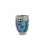 Tervis Guy Harvey Neon Sea Horses 12oz Stainless Steel Tumbler with lid
