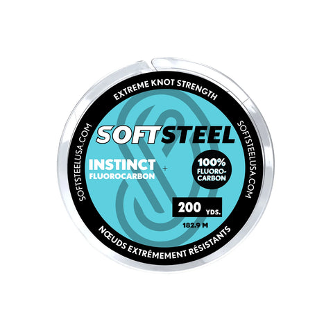 Soft Steel Instinct Fluorocarbon 8lb. 200yds.