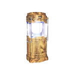 Solar Rechargeable Camo Camping Lantern 9ct