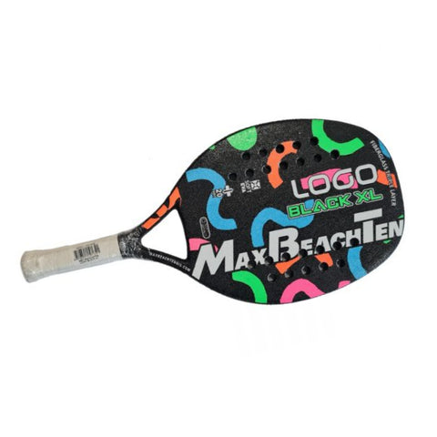 Max Beach Tennis Racket Logo Black XL
