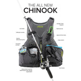 NRS Chinook Fishing PFD Life Jacket