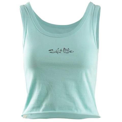 Salt Life Solo Cropped Tank Top