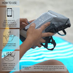 Geckobrands Waterproof Phone Tote