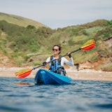 Aqua Bound Whiskey Fiberglass 2-Piece 240 cm Straight Shaft Kayak Paddle