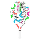Max Beach Tennis Racket Logo White XL