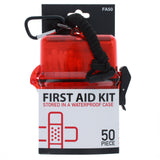 50 Piece ASR Outdoor First Aid Kit in Waterproof Case Emergency